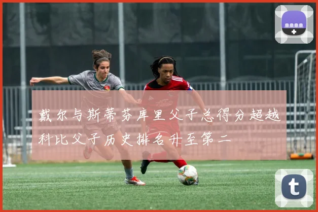 戴尔与斯蒂芬库里父子总得分超越科比父子历史排名升至第二